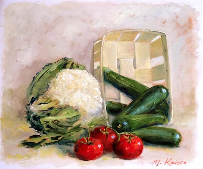 Peinture intitulée "NATURE MORTE HU…" par Kaiser, Œuvre d'art originale, Acrylique