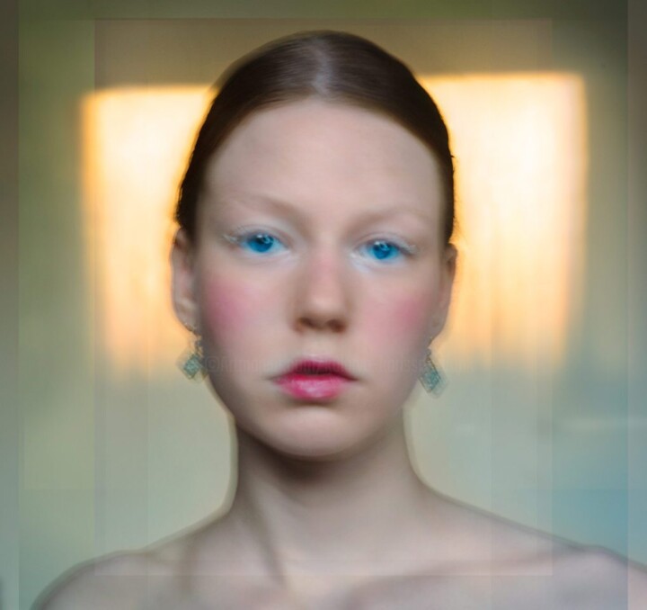 Photographie intitulée "Blue Eyed Soul Drea…" par Kalervo Karlsson (DONK), Œuvre d'art originale, Pigments