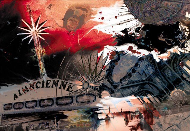Digital Arts titled "Zombiland" by Kalys, Original Artwork, Digital Painting