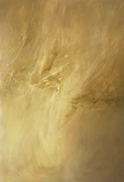 Painting titled "wind.jpg" by Kamila Kretus, Original Artwork, Oil