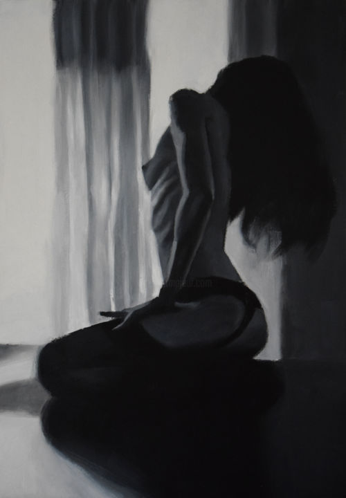 Malarstwo zatytułowany „Desire” autorstwa Kamila Ossowska, Oryginalna praca, Olej