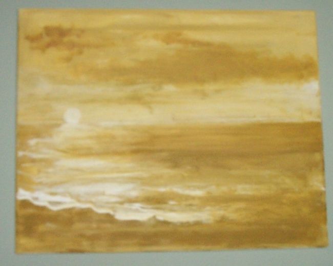 Painting titled "gold coast" by Kane, Original Art,