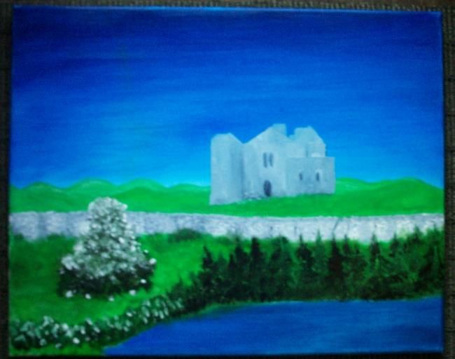 Painting titled "King Kane's castle" by Kane, Original Artwork