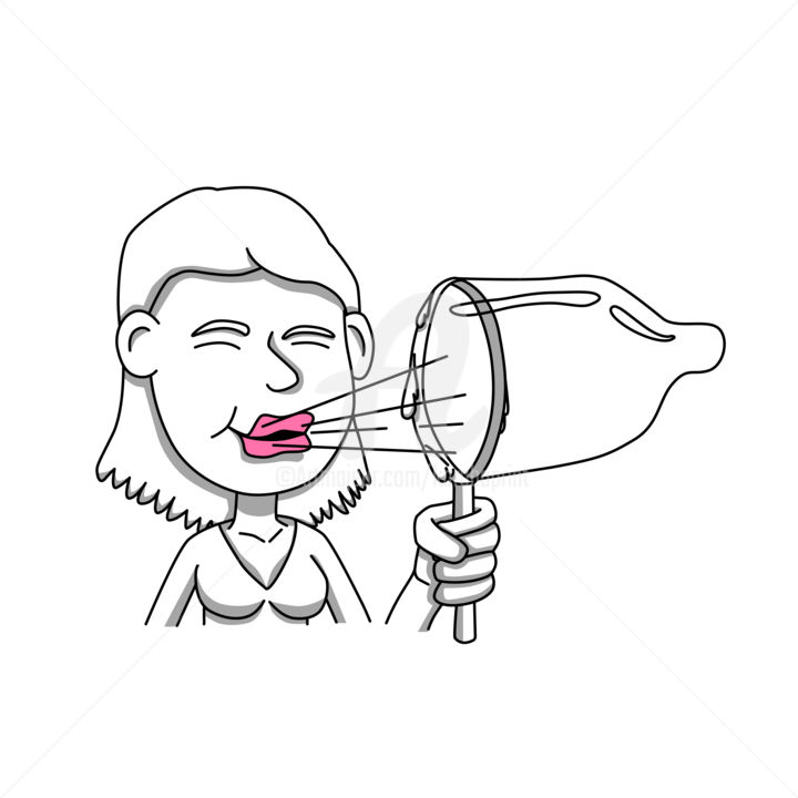 Цифровое искусство под названием "Soap bubble" - V Karaba, Подлинное произведение искусства, 2D Цифровая Работа