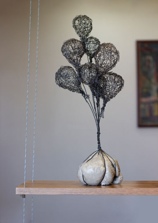 Escultura intitulada "Ballast (48x17x17 2…" por Karen Axikyan, Obras de arte originais, Concreto