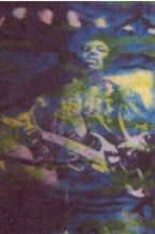 "Warped Hendrix" başlıklı Resim Karen Wood tarafından, Orijinal sanat