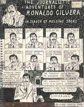Zeichnungen mit dem Titel "Ronaldo Gilvera com…" von Karen Wood, Original-Kunstwerk