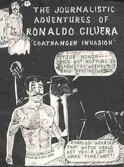 Drawing titled "Ronaldo comic#8" by Karen Wood, Original Artwork