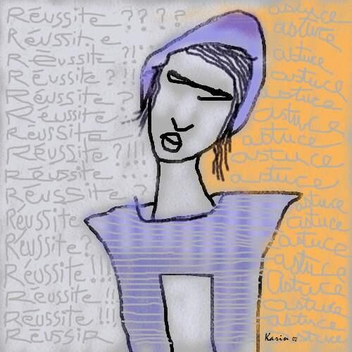 Arts numériques intitulée "Astuce" par Karin Germanier, Œuvre d'art originale