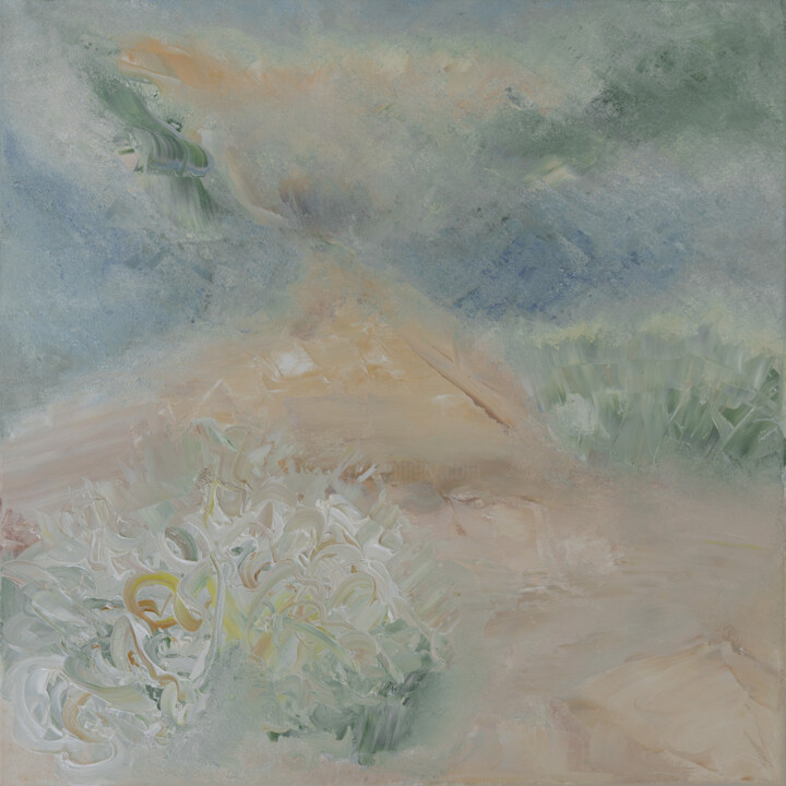 Pintura intitulada "Gentle Nature Bächl…" por Karin Sternberg, Obras de arte originais, Óleo