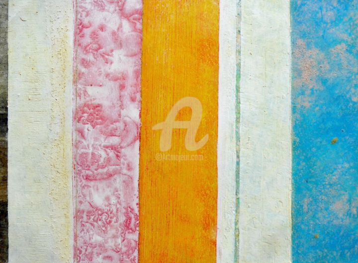 Pintura titulada "no.6: Volkspark am…" por Karin Martina Wloczyk, Obra de arte original,