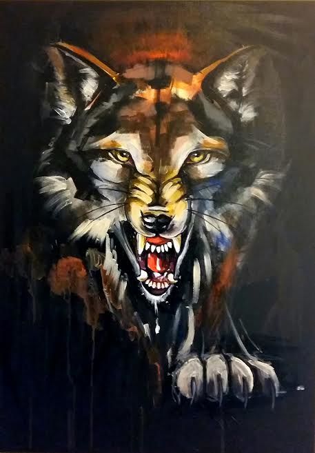 Painting titled "6.jpg" by Karīna Rozenberga, Original Art, Acrylic