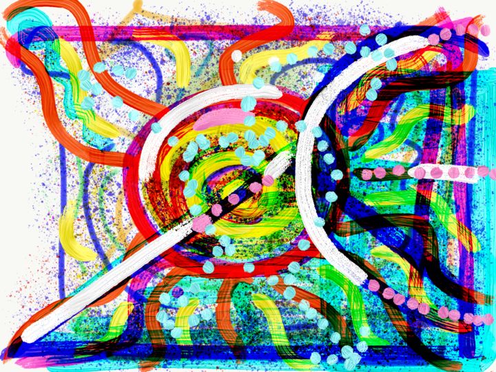 Pittura intitolato "png-image.png" da Breath Colour Infinity, Opera d'arte originale