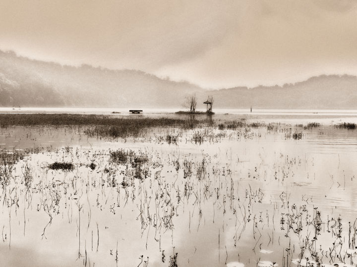 Photography titled "Bali, tirage sur pa…" by Karine Nicolleau, Original Art, Digital Photography