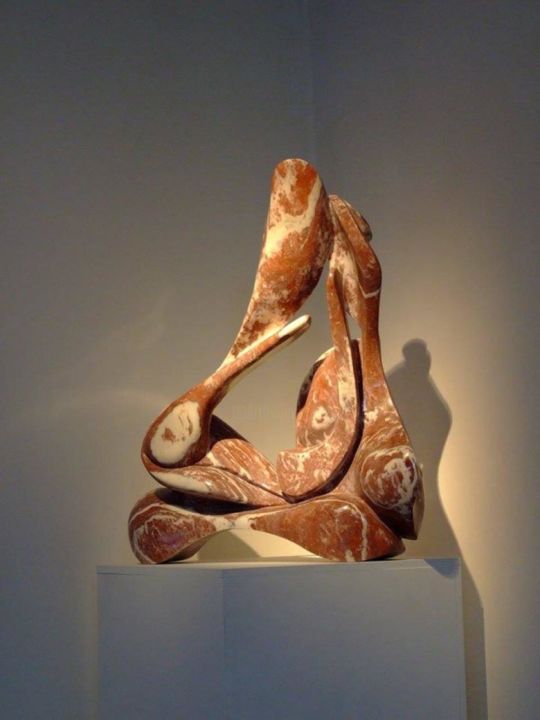 Sculpture intitulée "Sans titre, Marbre…" par Karl, Œuvre d'art originale, Pierre