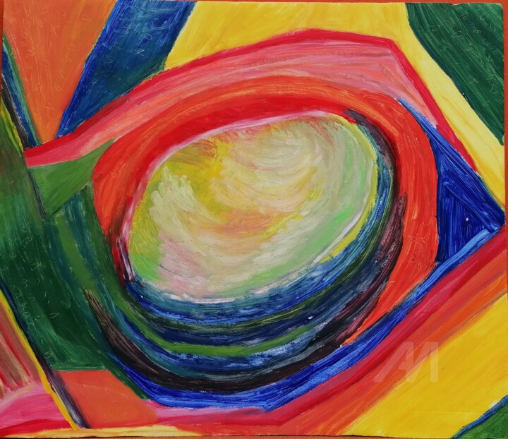 Painting titled "Rio" by Karmel.Art, Original Art, Acrylic
