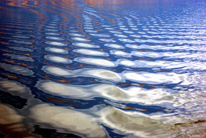 Photographie intitulée "Ondulations" par Karolus, Œuvre d'art originale, Photographie numérique