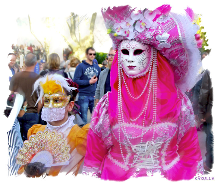 Photographie intitulée "009.Carnaval-Annecy…" par Karolus, Œuvre d'art originale, Photographie numérique