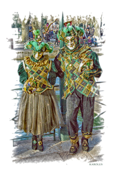 Photographie intitulée "012.Carnaval-Annecy…" par Karolus, Œuvre d'art originale, Photographie numérique