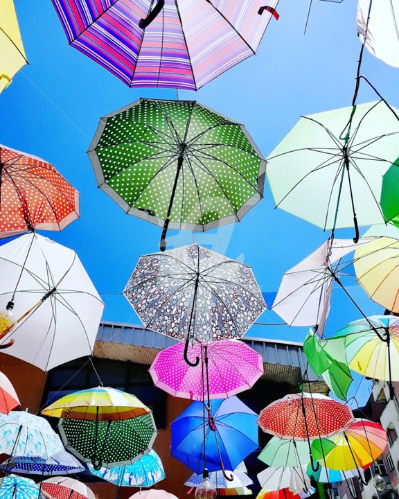 Fotografia intitulada "Parapluie ©" por Kasiopea, Obras de arte originais, Fotografia digital