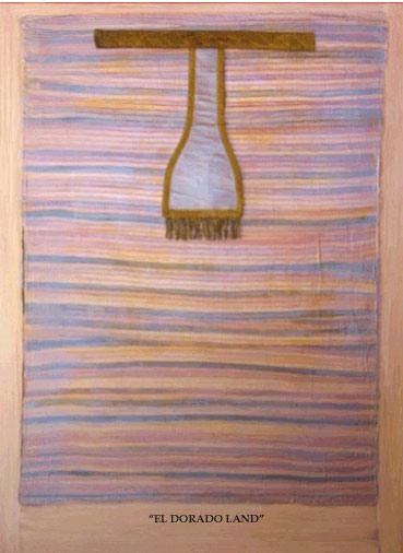 Pintura titulada "EL DORADO LAND" por ©Katalina, Obra de arte original, Oleo