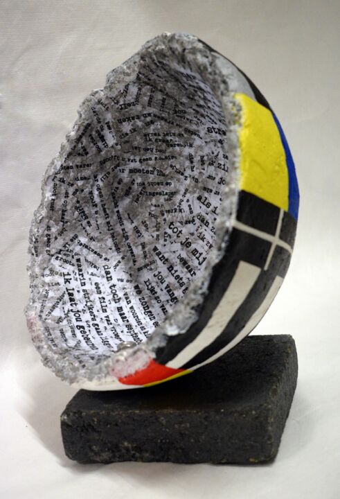 Sculpture intitulée "Remember me" par Katar(T)Ski, Œuvre d'art originale, Béton