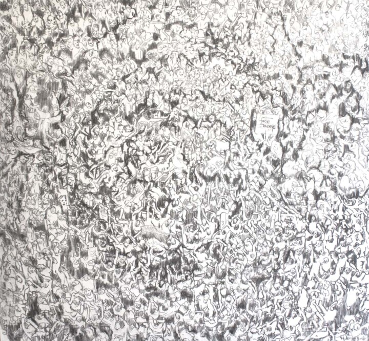 绘画,  51.2x55.1 in 