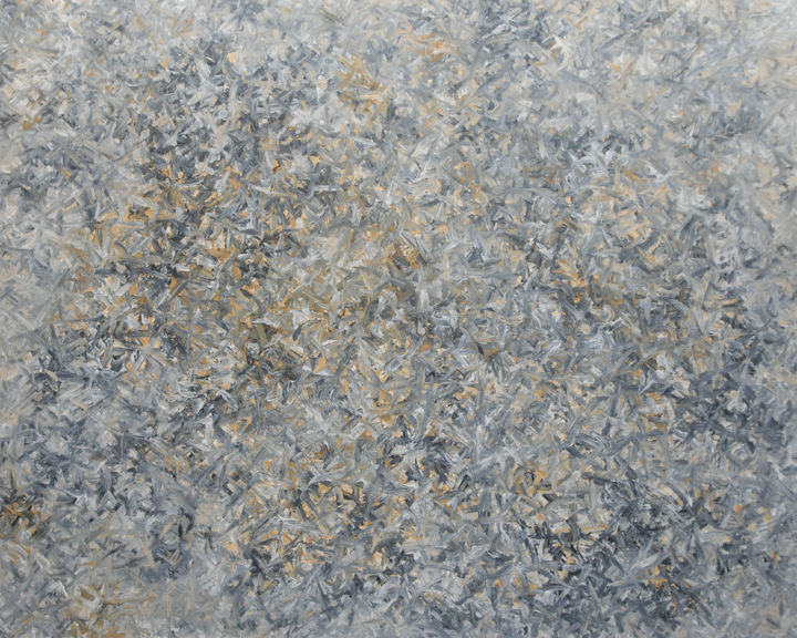 Peinture intitulée "Connection.jpg" par Kate Tyo, Œuvre d'art originale, Huile