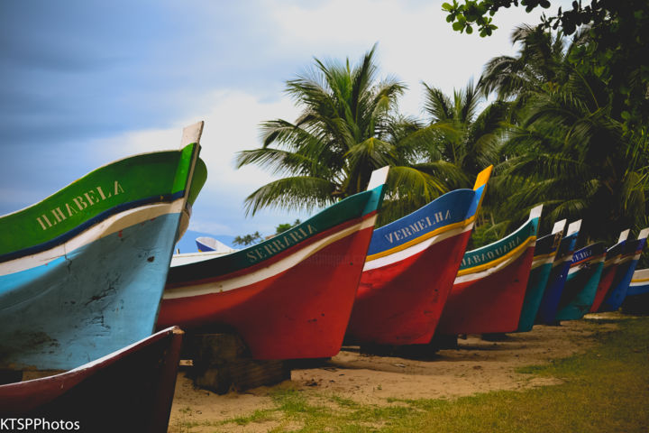 Photography titled "Boat" by Katia Simões Parente, Original Artwork, Digital Photography