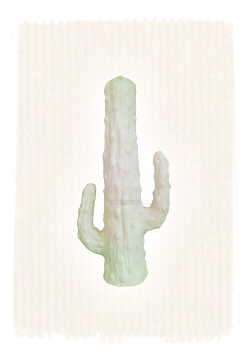 Sculpture titled "cactus1.jpg" by Katonah, Original Artwork, Ceramics