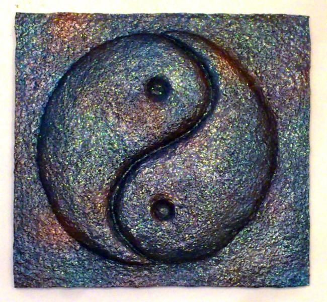 Painting titled "086-" by Ra, Original Art, Oil