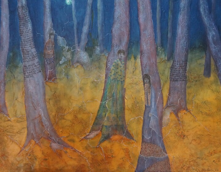 Peinture intitulée "Haruki Murakami "1…" par Katy Becchia Sala, Œuvre d'art originale, Huile Monté sur Châssis en bois
