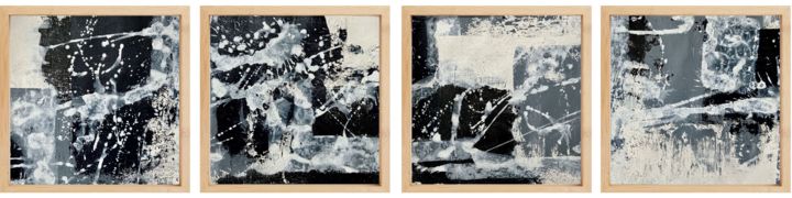 Картина под названием "Abstract no. 15720" - Anita Kaufmann, Подлинное произведение искусства, Акрил