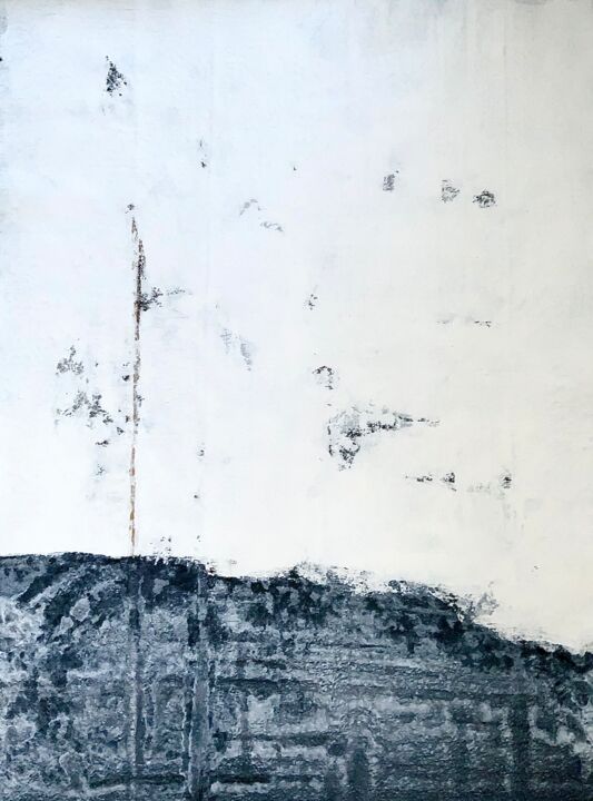 Pintura titulada "Abstract no. 8021 X…" por Anita Kaufmann, Obra de arte original, Acrílico