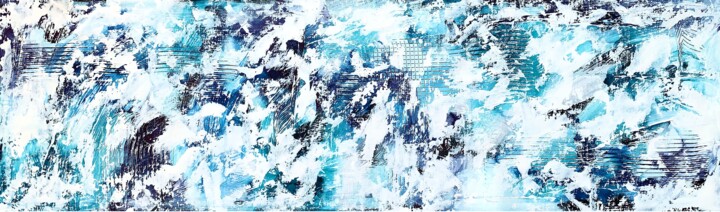 Pittura intitolato "Beyond the sea No.…" da Anita Kaufmann, Opera d'arte originale, Acrilico