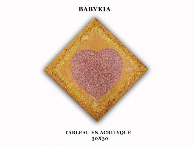 Pittura intitolato "BAKYKIA" da Kaÿa, Opera d'arte originale, Olio