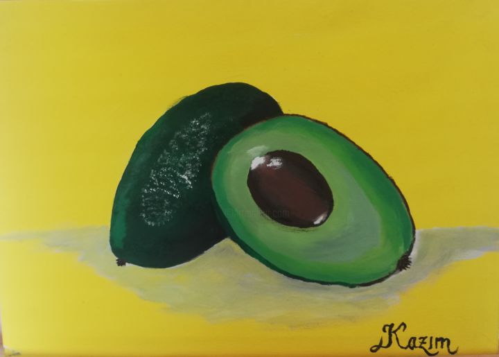 "Avocado" başlıklı Tablo Kazım İPek tarafından, Orijinal sanat, Akrilik