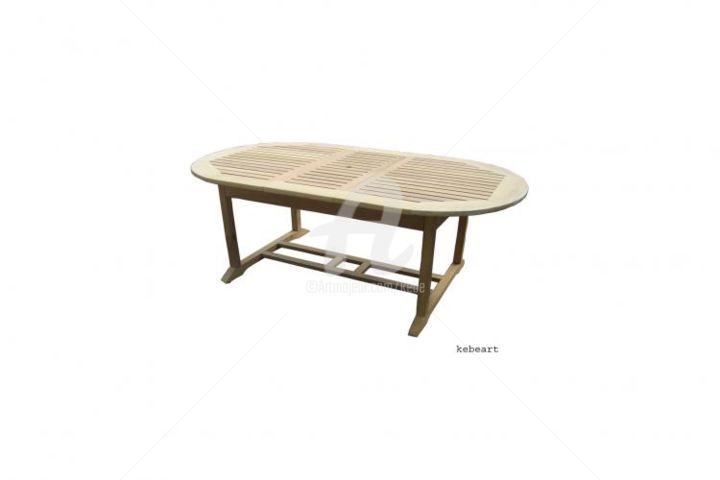 Design titled "Table de jardin" by Kebe, Original Artwork