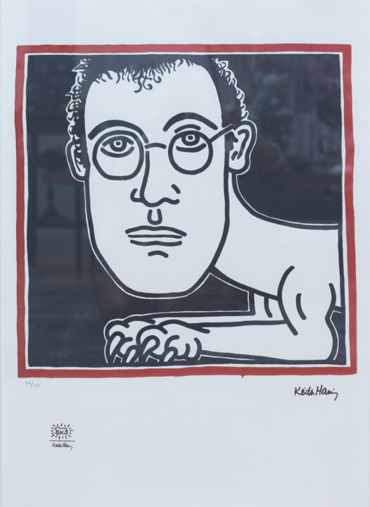 Gravures & estampes intitulée "keith_haring_3" par Keith Haring, Œuvre d'art originale