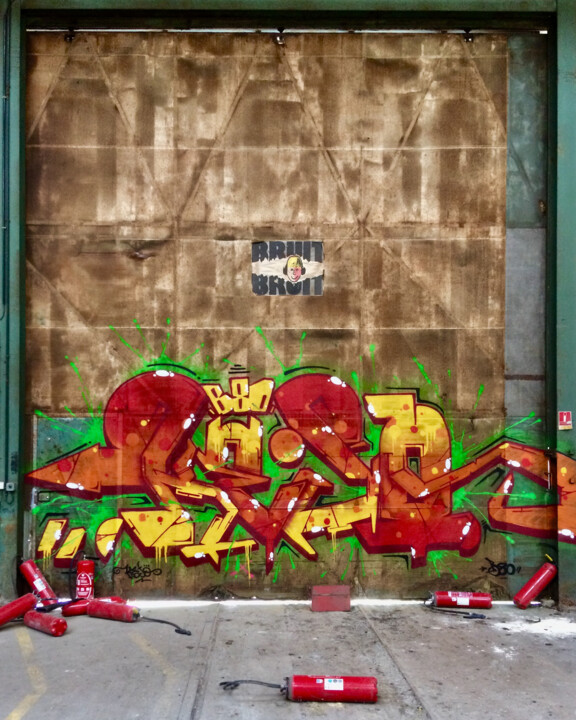 Photography titled "graffiti" by Kejo, Original Artwork, Spray paint