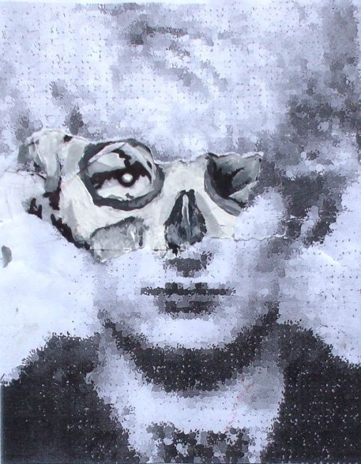 Отпечатки и Гравюры под названием "Myra's Mask" - Nick Kelleher, Подлинное произведение искусства