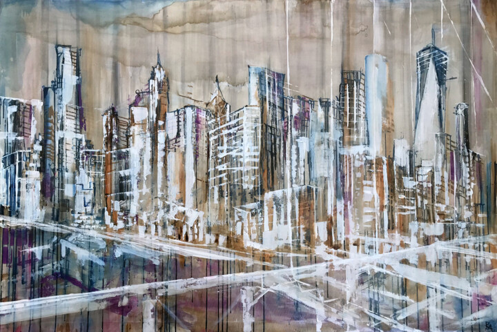 Painting,  47.2x70.9 in 