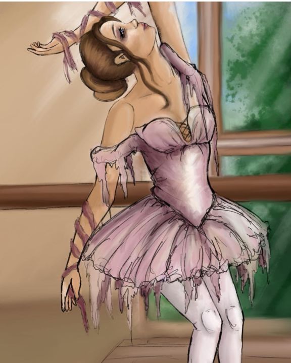 Digital Arts titled "Drama" by Kelly Cheyanne Butcher, Original Art, Digital Painting