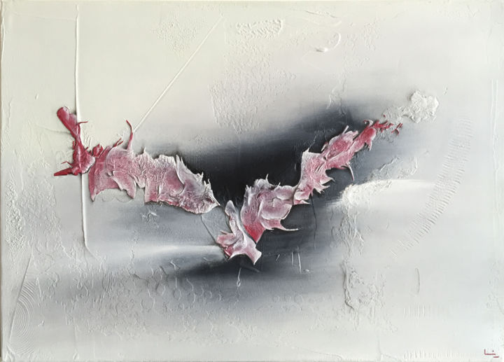 Peinture intitulée "Tama'Shiro" par Lilou Sauvegrain (Kemoji), Œuvre d'art originale, Acrylique