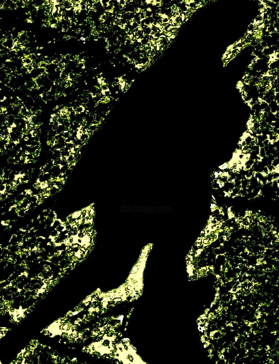 Photography titled "Silhouettes  100a4" by Ken Lerner, Original Artwork, Digital Photography