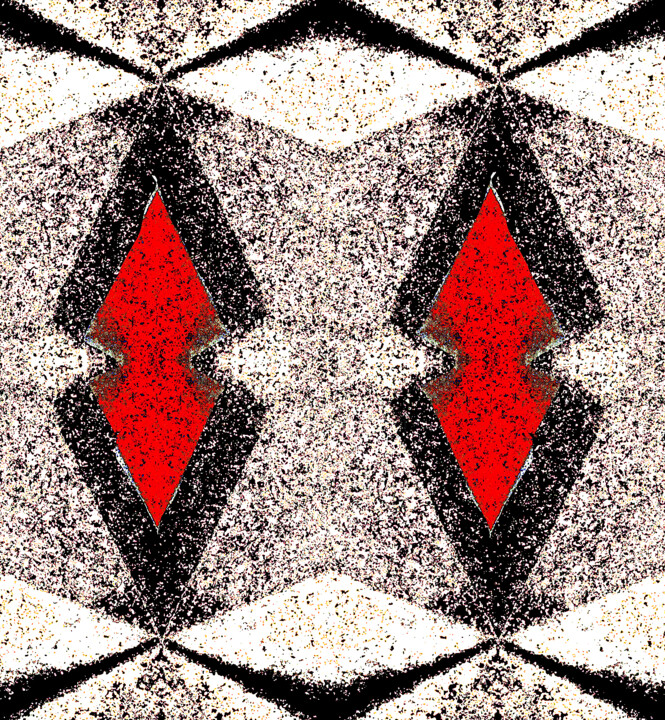 Фотография под названием "Geometric 108eX6d9" - Ken Lerner, Подлинное произведение искусства, Цифровая фотография