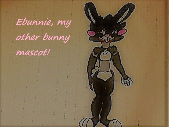 Drawing titled "Ebunnie, my other m…" by Kkwolf Spina, Original Artwork, Marker