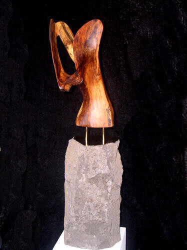 Sculpture titled "Organic, paranoid h…" by Kenneth-Edward Swinscoe, Original Artwork