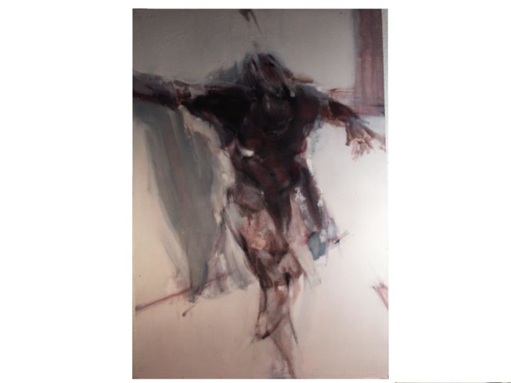 Pittura intitolato "Crossroads South Af…" da Kenneth Loynes, Opera d'arte originale, Acrilico