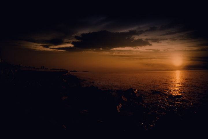 Photography titled "Sea Sunset" by Max Kenzory, Original Artwork